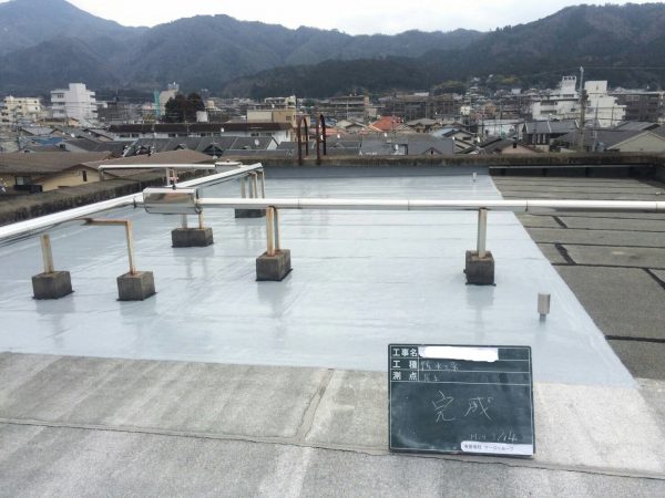 京都市立S第二小学校　屋上漏水修繕工事