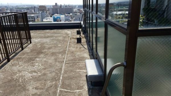 京都市北区Ｄマンション 屋上防水改修工事