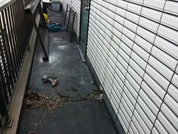 京都市上京区Ｒマンション　屋上防水改修工事