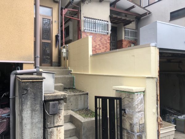 京都市山科区Ｙ邸　外壁塗装工事