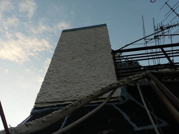 京都市上京区　Mビル様　外壁レンガ部分及び、屋根防水工事