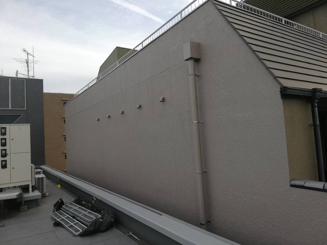 京都市中京区　O美術館　外壁防水塗装工事のサムネイル