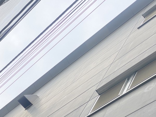 京都市中京区　株式会社Ｋ様　軒天ケイカル板落下部分修繕工事