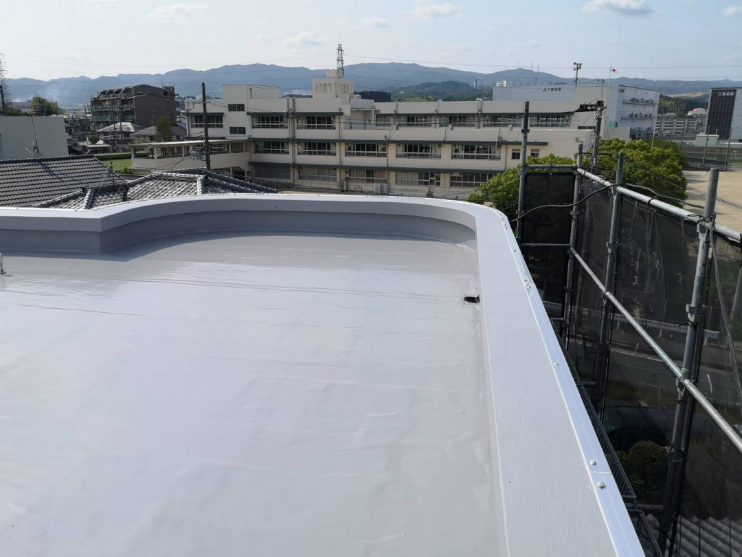 大阪府茨木市　ハイツＫ様　屋上防水改修工事のサムネイル