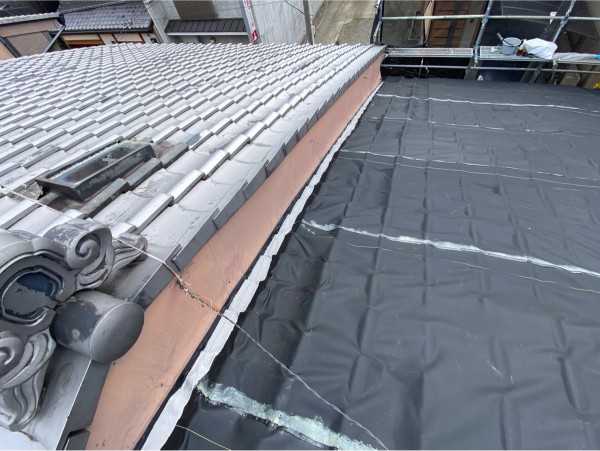 瓦屋根の防水が安価に施工可能です！